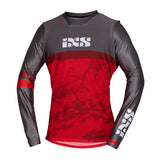 IXS TRIGER MOTOCROSS CAMISA ROJO GRIS