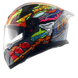 AXOR APEX XBHP 299 DV CASCO INTEGRAL DE MOTO MULTICOLOR