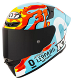 KYT TT-REVO REPLICA LEOPARD ARAGON /E06 CASCO INTEGRAL