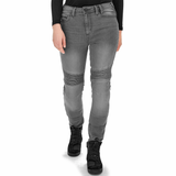 JEANS DE MOTO GRIS POUR FEMME SHIMA ZENITH