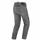 Calça de ganga para homem Shima Zenith cinzenta para motociclismo