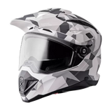 GMS ADVENTUS CASCO DE MOTO MATT BLANCO GRIS