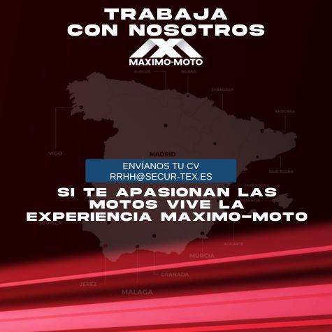 Trabaja con maximo moto