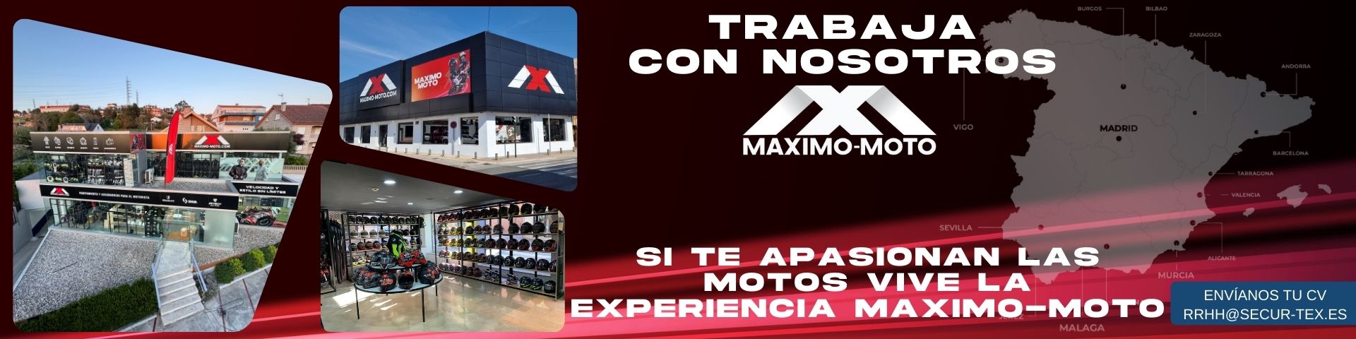 Trabaja con Maximo Moto